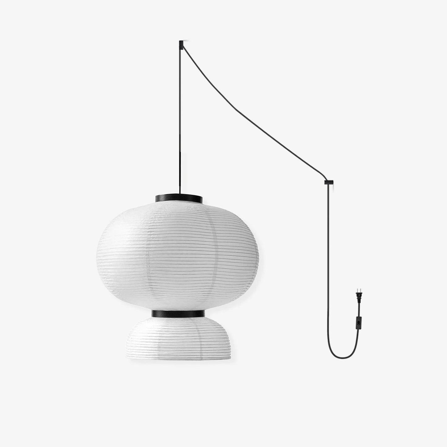 Rice Paper Lantern Pendant Swag Lamp