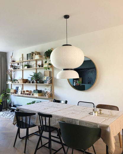 Rice Paper Lantern Pendant Swag Lamp