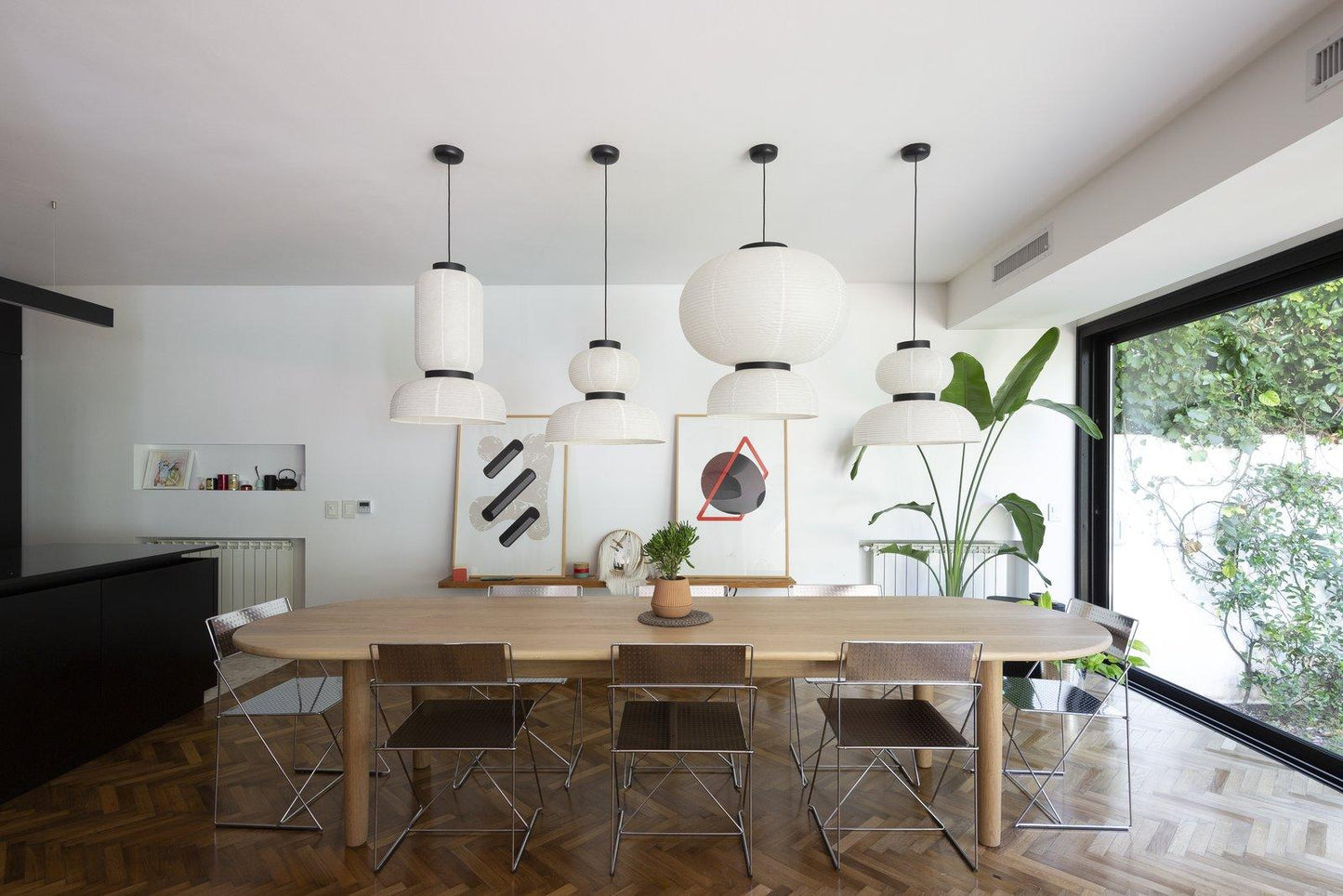 Rice Paper Lantern Pendant Swag Lamp