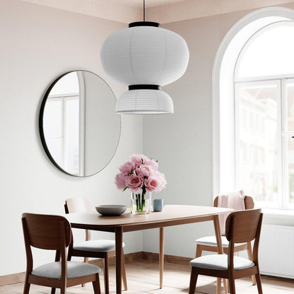 Rice Paper Lantern Pendant Swag Lamp