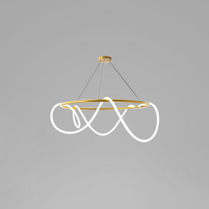 Flexible Linear Curve Chandelier