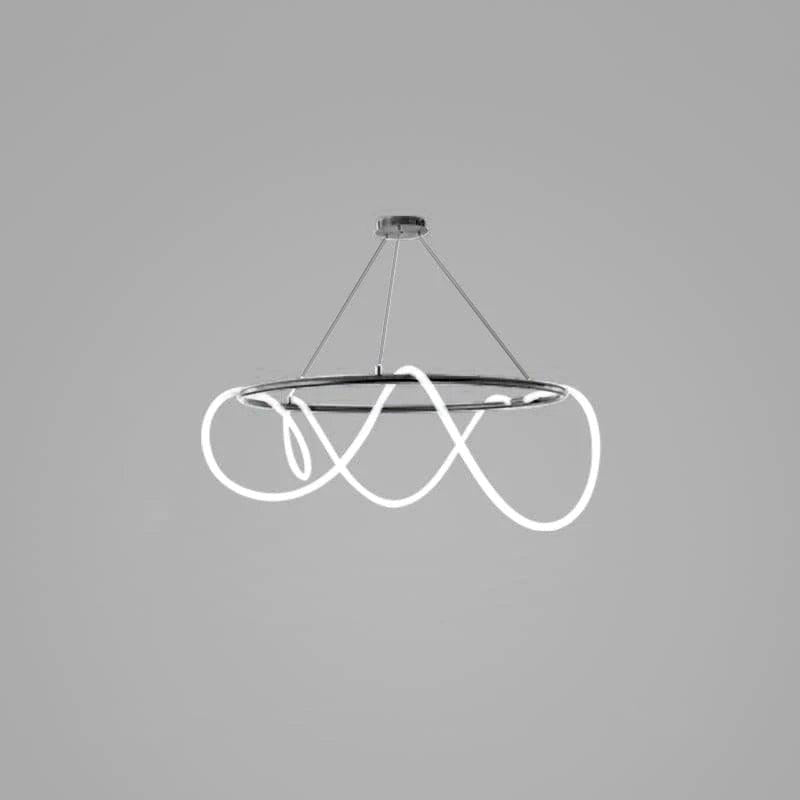 Flexible Linear Curve Chandelier