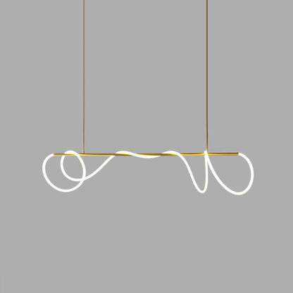 Flexible Linear Curve Chandelier