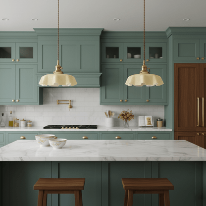 French Flower Pendant Light