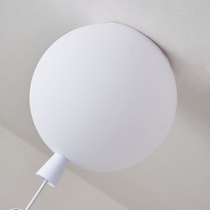 Frosted Balloon Ceiling Light