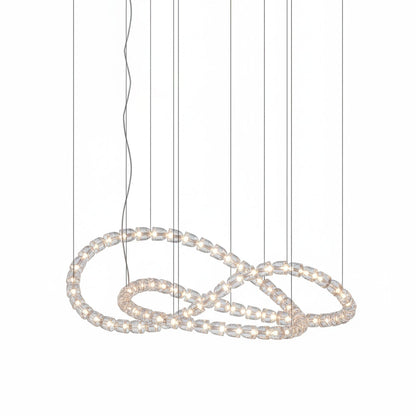 The Gabriel Infinity LED Chandelier | Custom Size & Made-to-Order Lighting for Luxury Homes & Commercial Spaces
