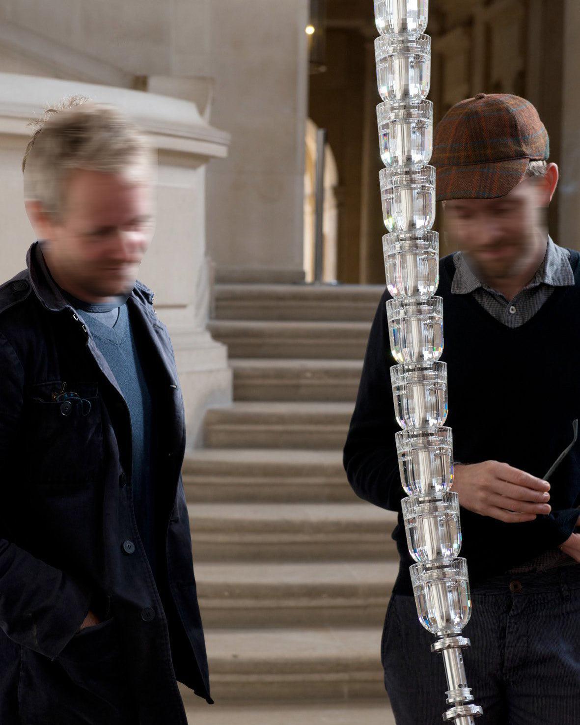 The Gabriel Infinity Loop LED Chandelier | Custom Size & Made-to-Order Lighting for Luxury Homes & Commercial Spaces