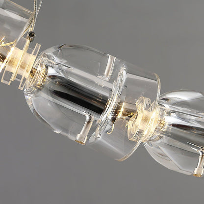The Gabriel Twist LED Chandelier | Custom Size & Made-to-Order Lighting for Luxury Homes & Commercial Spaces