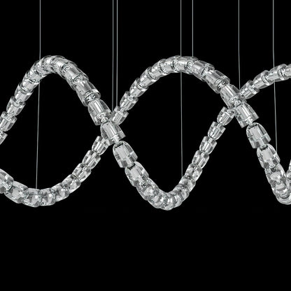 The Gabriel Knot LED Chandelier | Custom Size & Made-to-Order Lighting for Luxury Homes & Commercial Spaces