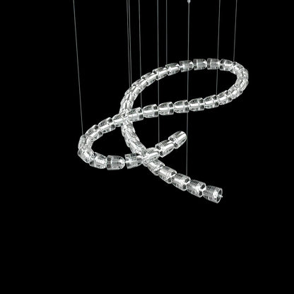 The Gabriel Knot LED Chandelier | Custom Size & Made-to-Order Lighting for Luxury Homes & Commercial Spaces
