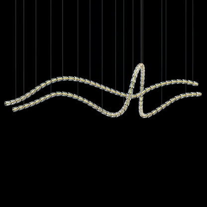 The Gabriel Infinity LED Chandelier | Custom Size & Made-to-Order Lighting for Luxury Homes & Commercial Spaces