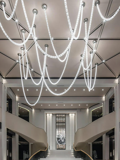 The Gabriel Branch LED Chandelier | Custom Size & Made-to-Order Lighting for Luxury Homes & Commercial Spaces
