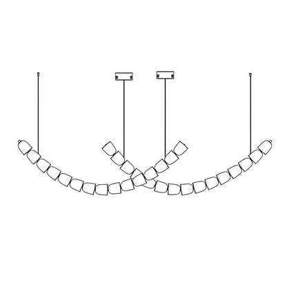 Gabriel Chrome Chandelier