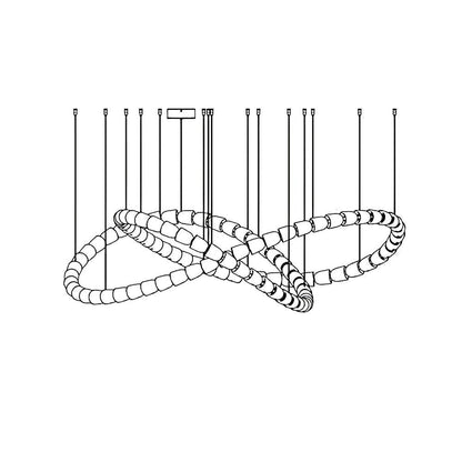 Gabriel Chrome Chandelier