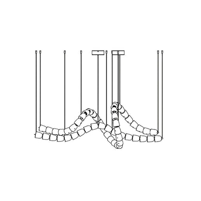 Gabriel Gold Chandelier