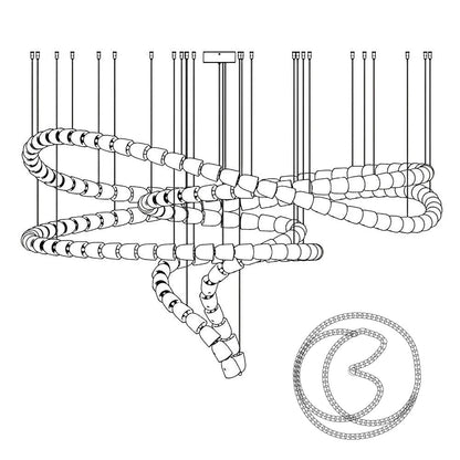 Gabriel Chrome Chandelier