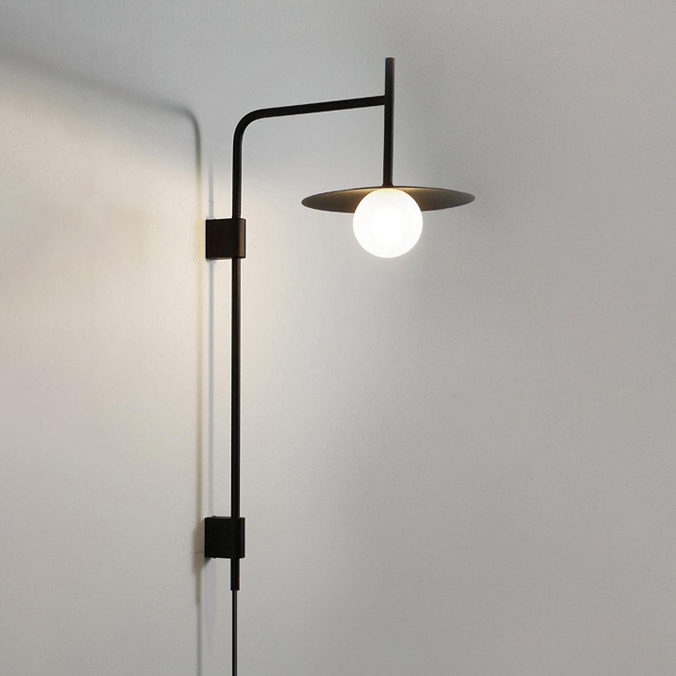 Gea Swing Arm Plug-in Wall Lamp