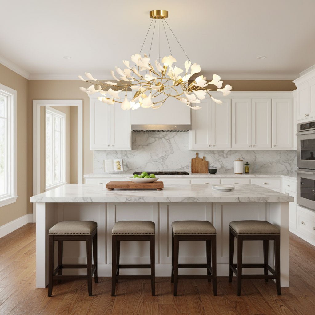 Gingko Chandelier I