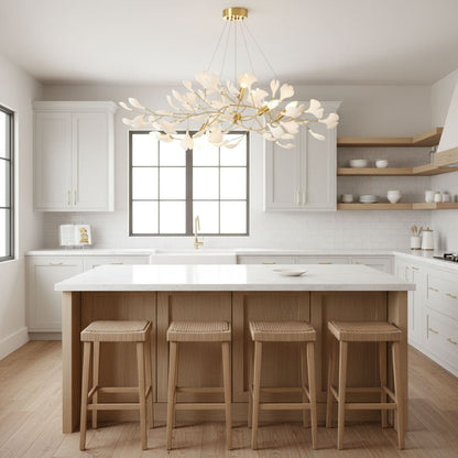 Gingko Chandelier I