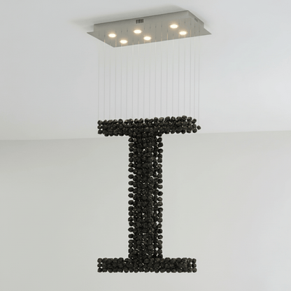 Charcoal Chandeliers I