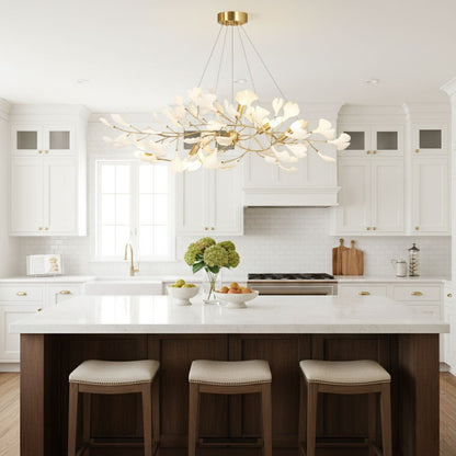 Gingko Chandelier I