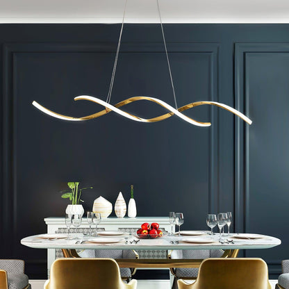 Gentle Waves Pendant Light