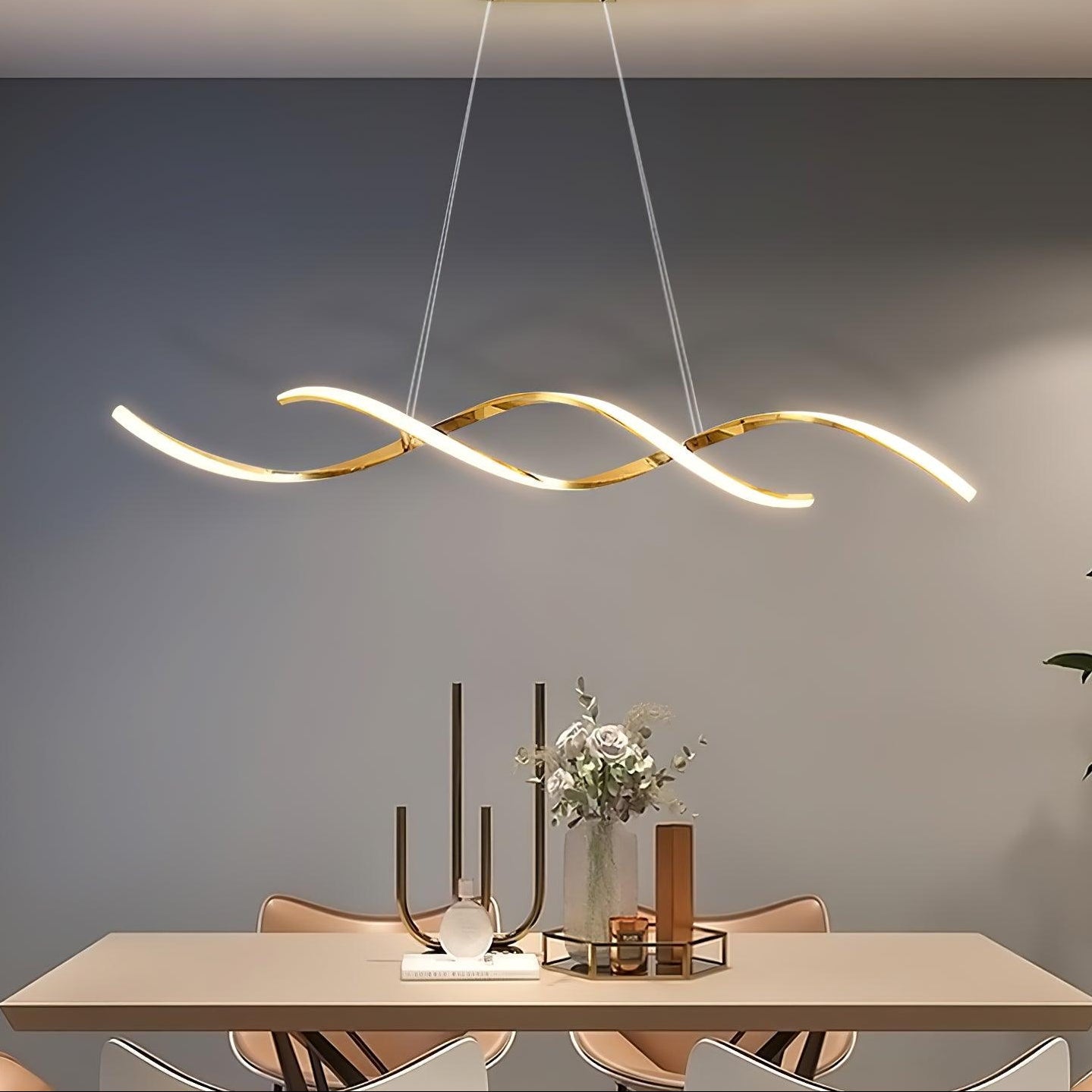 Gentle Waves Pendant Light