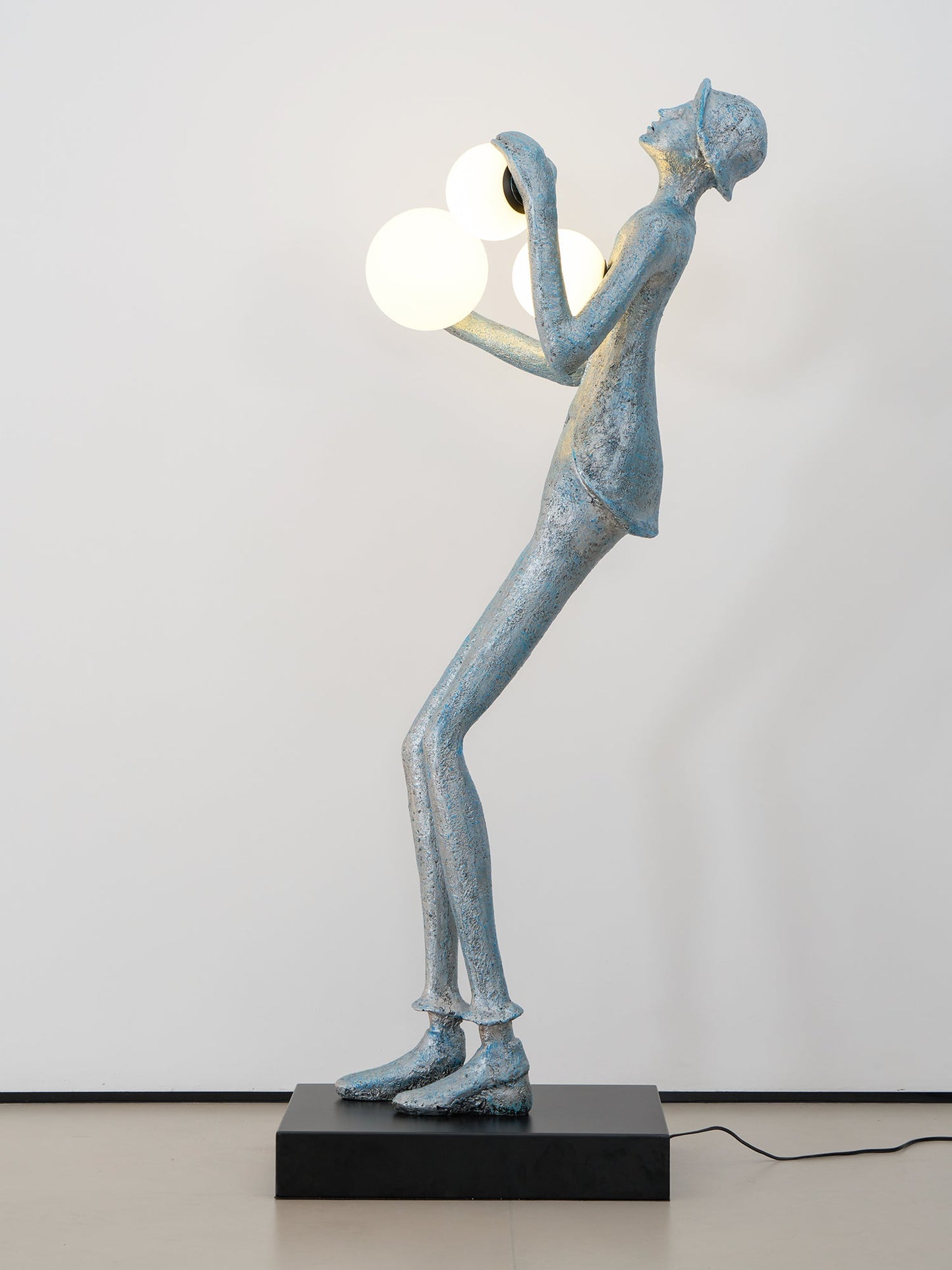 Gentleman Sculpture Floor Lamp