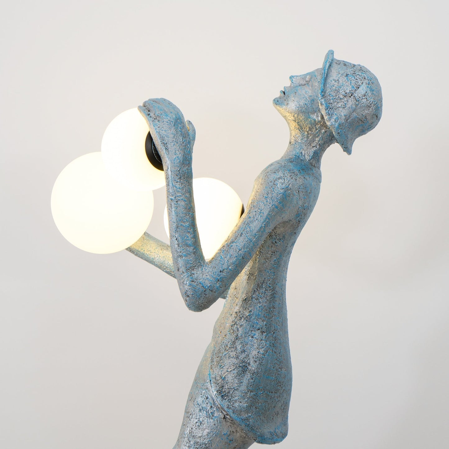 Gentleman Sculpture Floor Lamp
