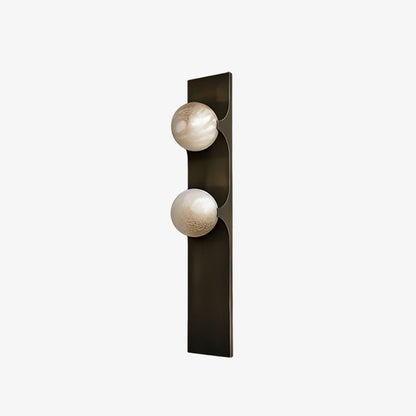 Geo Lumen Bar Alabaster Wall Sconce