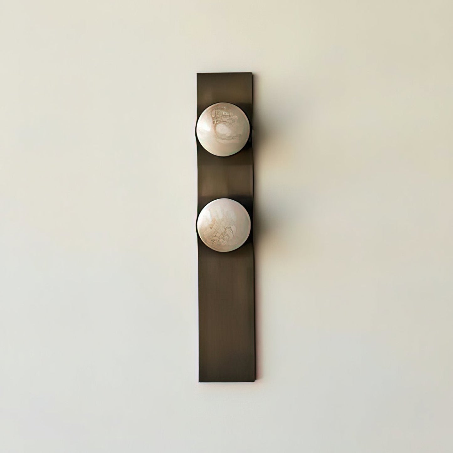 Geo Lumen Bar Alabaster Wall Sconce