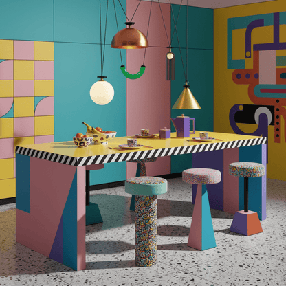 Geometric Shape Art Modern Chandelier