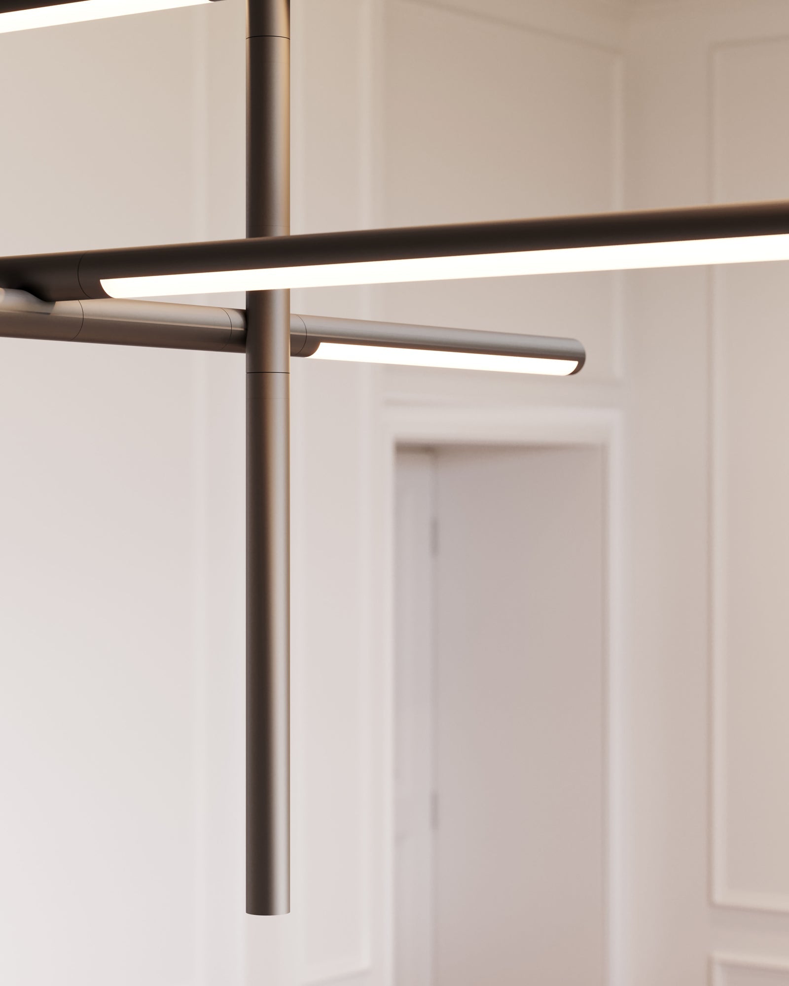 Geometric Linear Pendant Lamp