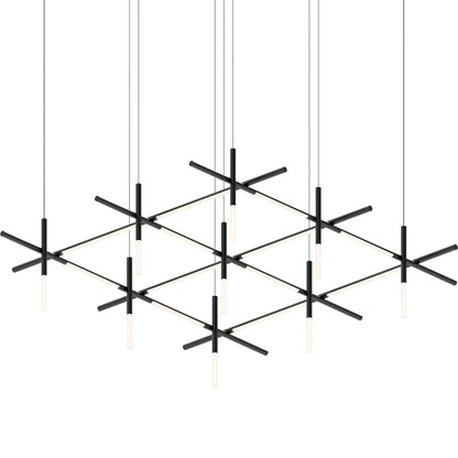 Geometric Linear Pendant Lamp
