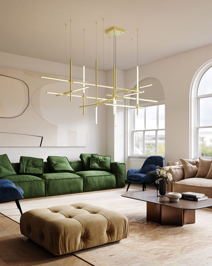 Geometric Linear Pendant Lamp