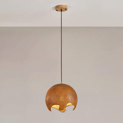Geometric Resin Pendant Light