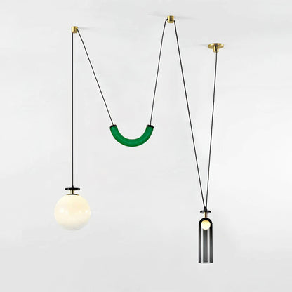 Geometric Shape Art Modern Chandelier