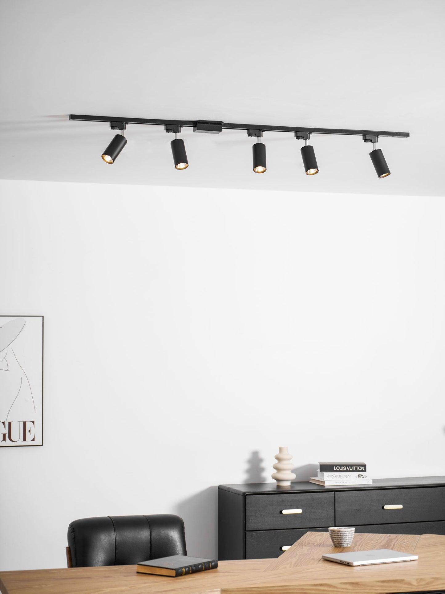 Gilded Rail Track Light