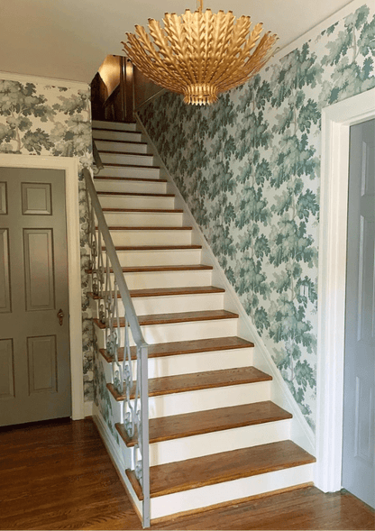 Gilded Acanthus Chandelier