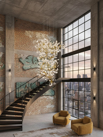Gingko Chandelier F