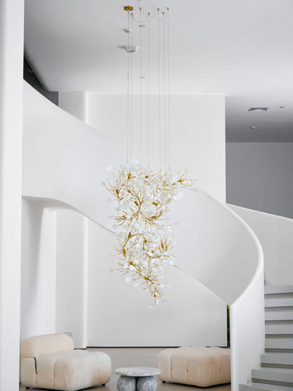 Gingko Chandelier F