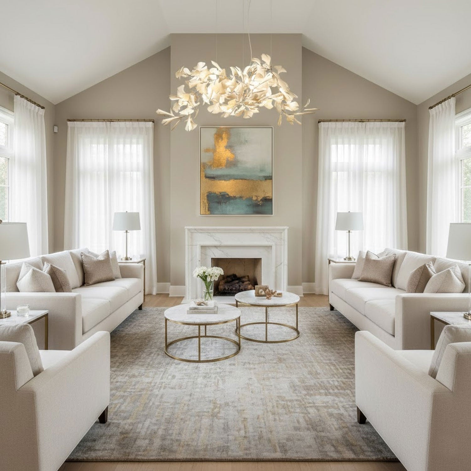 Gingko Chandelier G