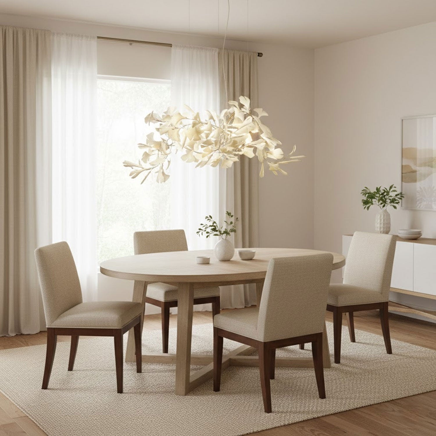 Gingko Chandelier G