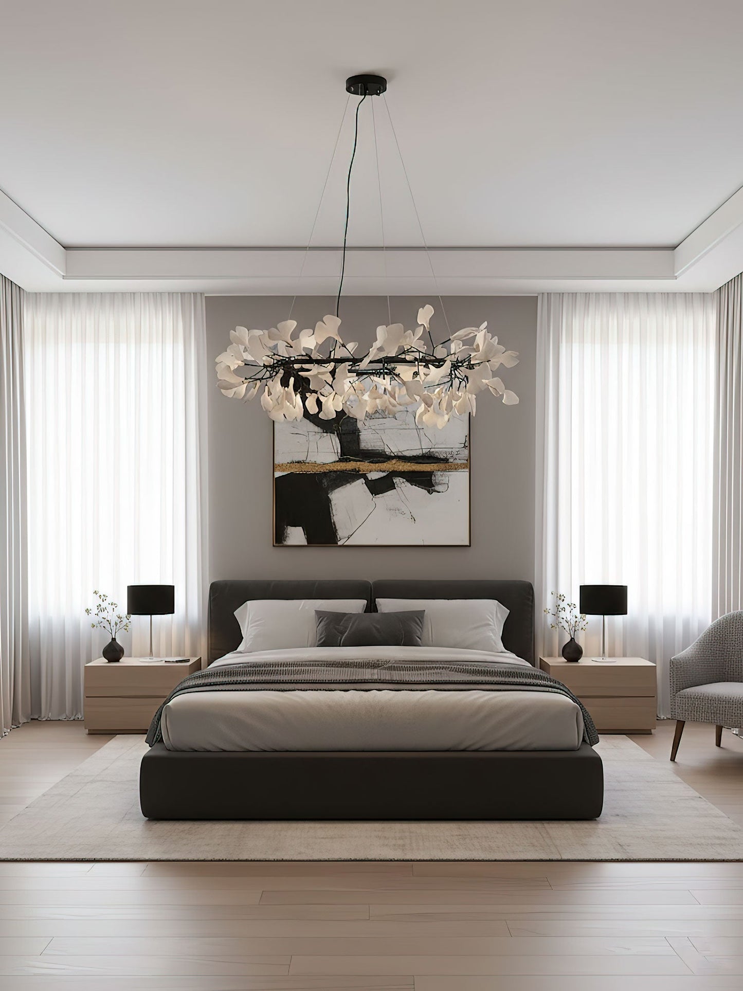 Gingko Chandelier O