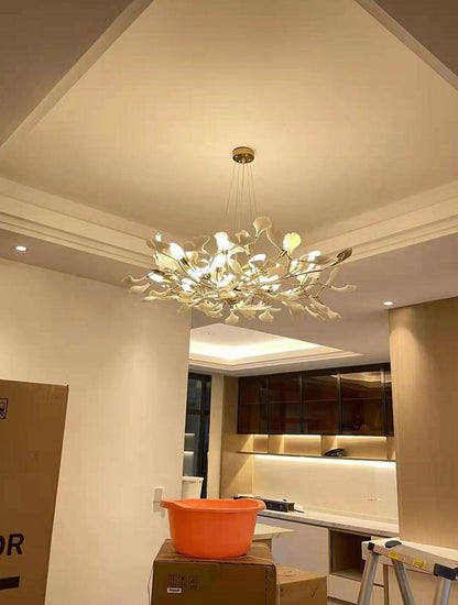 Horizon Bloom Gingko Chandelier