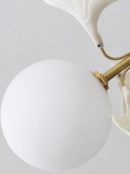 Ginkgo Glass Ceiling Lamp
