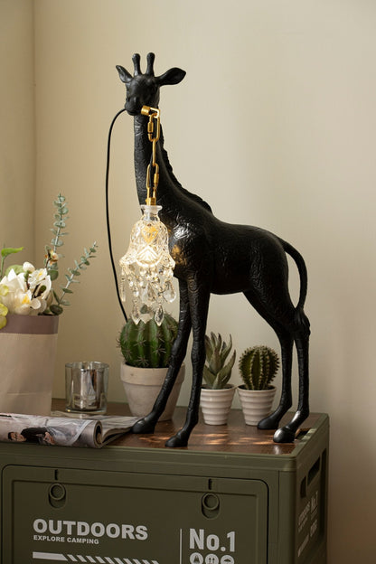 Giraffe Royale Sculpture Floor Lamp