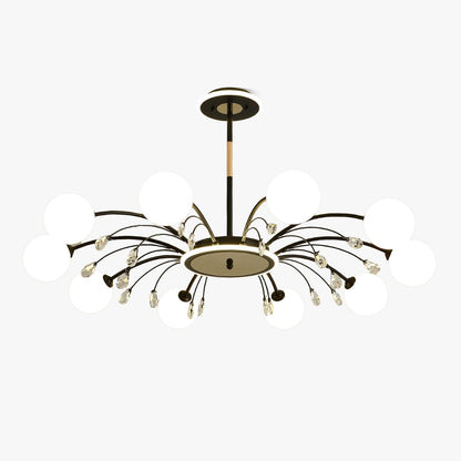 Glamorous Glass Raindrop Chandeliers