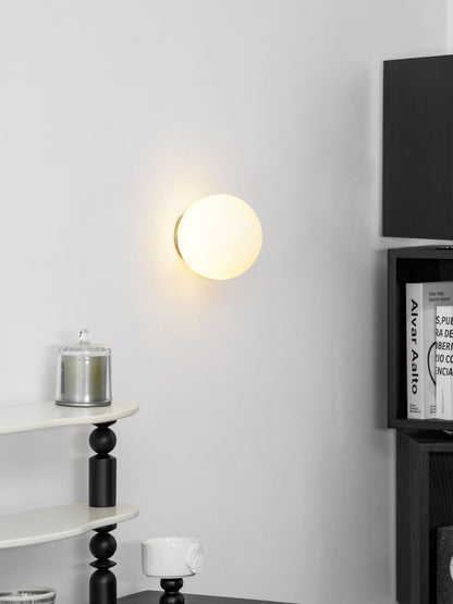 Glass Mini Orb Wall Lamp