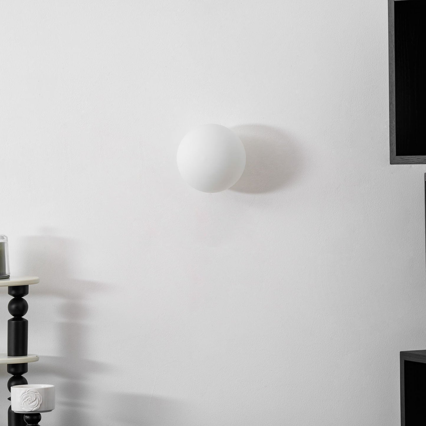 Glass Mini Orb Wall Lamp